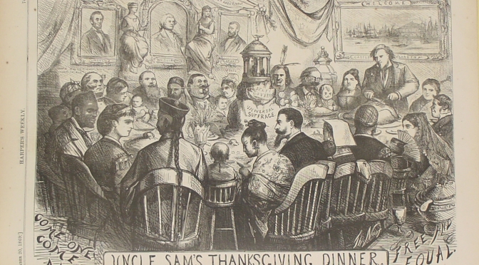 Celebrating Thanksgiving: two coasts – two interpretations!